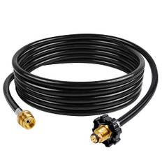 GASPRO 18-fots propan slangadapter, kompatibel med Mr. Heater Buddy värmare, bärbar grill och mer, ansluter till 2,3-45,4 kg tank