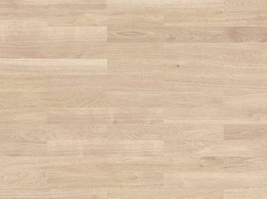 Stavparket - Eg Saphir med hvid matlak - Bredde 70 mm
