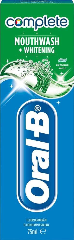Tandkräm Oral-B Complete Plus Protect & Clean, Fresh Mint, 75 ml