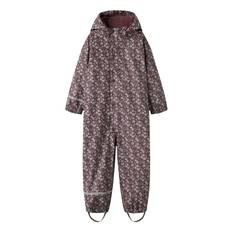 NAME IT Nmfdry10 Rain Suit Fleece Aop Fo |Purple |104
