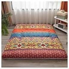 Japanese Futon Mattress, Japanese Floor Mattress, Foldable Futon Japanese Floor Mattress, Thicken Tatami Mat, Sleeping Foldable Mattress, Futon Mattress Double, Single,08,120 * 200cm