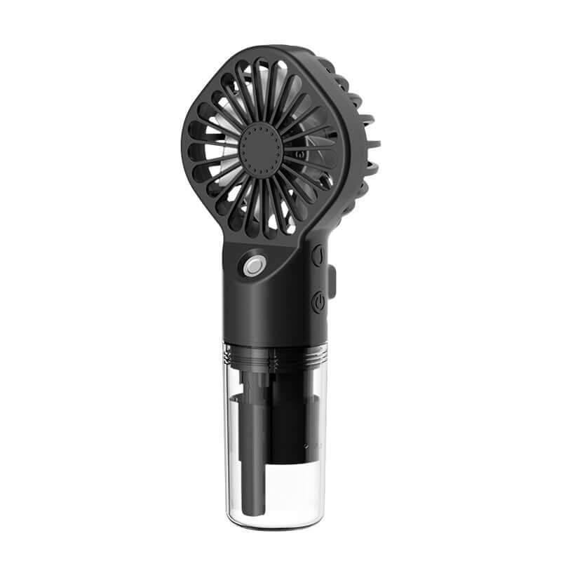 Portable Handheld Spray Fan 4 Speed Water Spray Mist Fan - F3 Spray Fan Black / Hand held Spray Fan