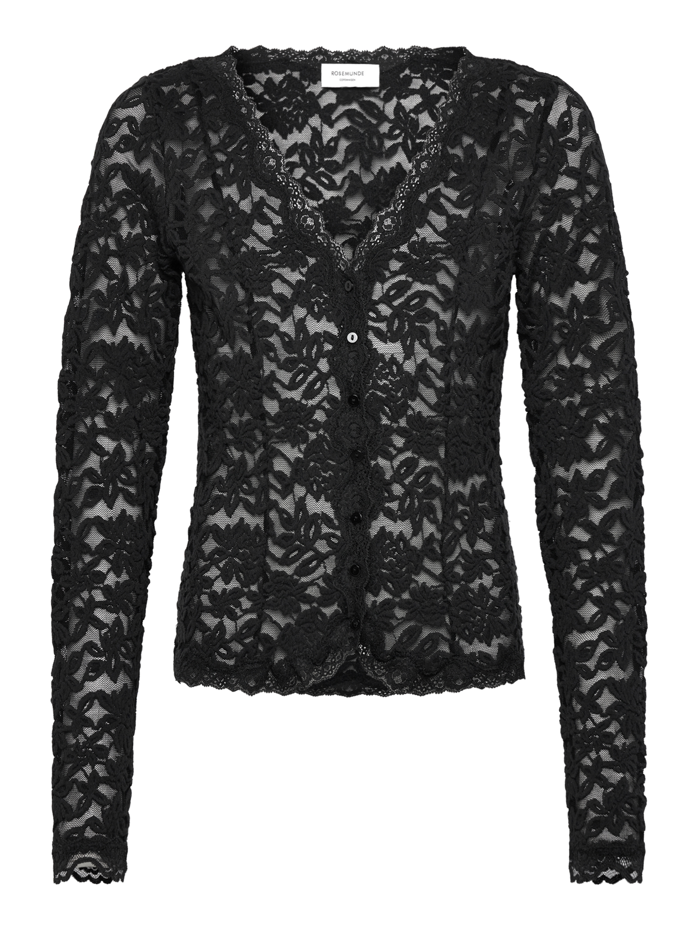 Rosemunde - Delicia lace cardigan - Black - S