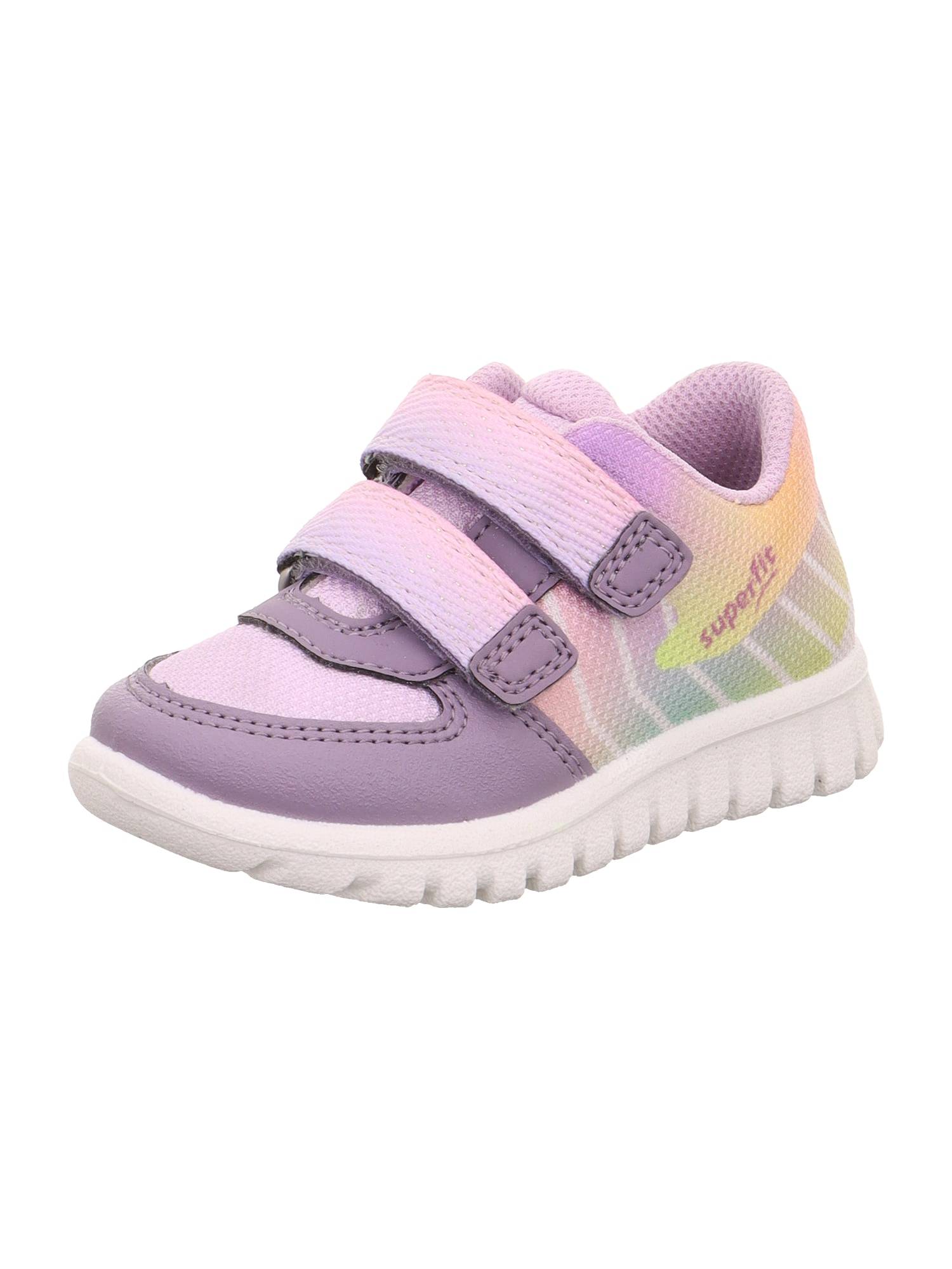 SUPERFIT Sneakers 'SPORT7 MINI' lysegul / lilla / blomme / lyserød