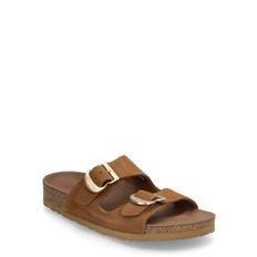 Women Arch Fit Granola Shoes Sandals Flat Sandals Brown Skechers