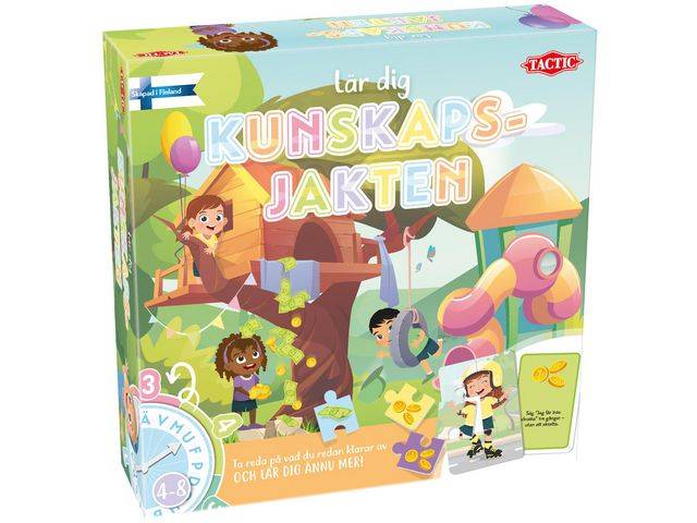 Spil Lær Vidensjagt fra 4 år