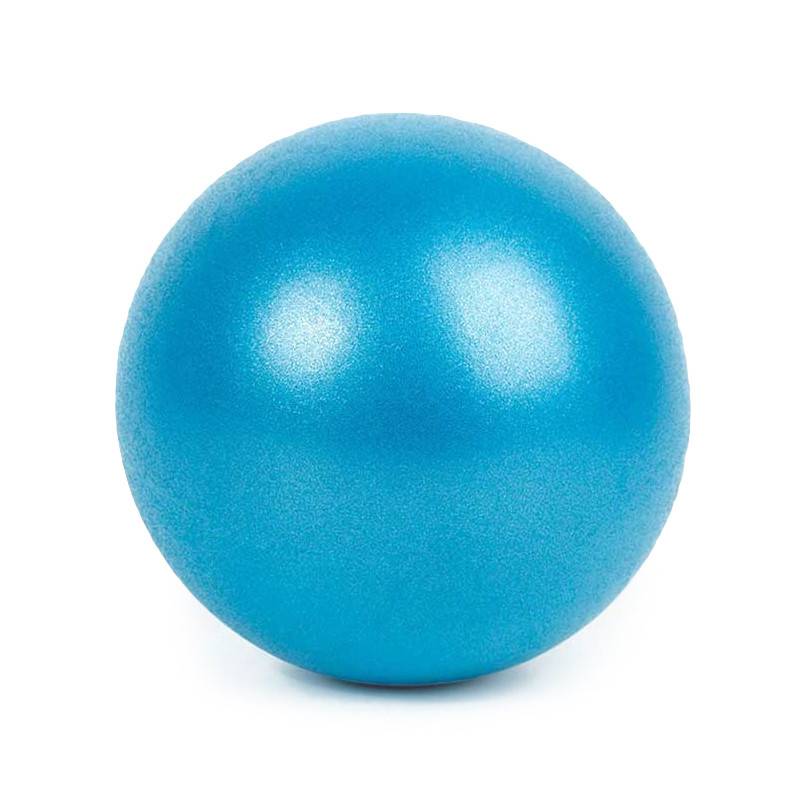 25cm träningsboll gym hem mini fitness balans yoga boll bantning träning boll luktfri pilates träning yoga boll passform boll - Blå