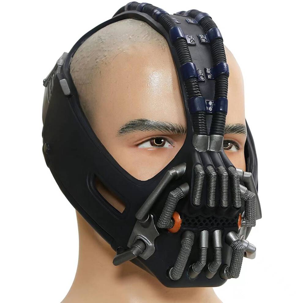 Maske Ny Udgave The Dark Knight Rises Kostumetilbehør 1 stk. - sort