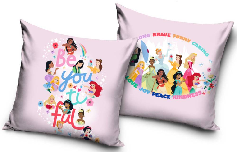 Disney Princess Beautiful kudde, dekorativ kudde 40x40 cm