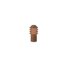 Bysted Garden Corten, Lav fra Louis Poulsen Pullertmast med spyd u-adaptor / LED 3000K - Jacobsen Plus