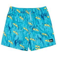 Quiksilver Kid's Next Gen Volley 14 Boardshorts Børn størrelse 14 Years farve turkis/blå