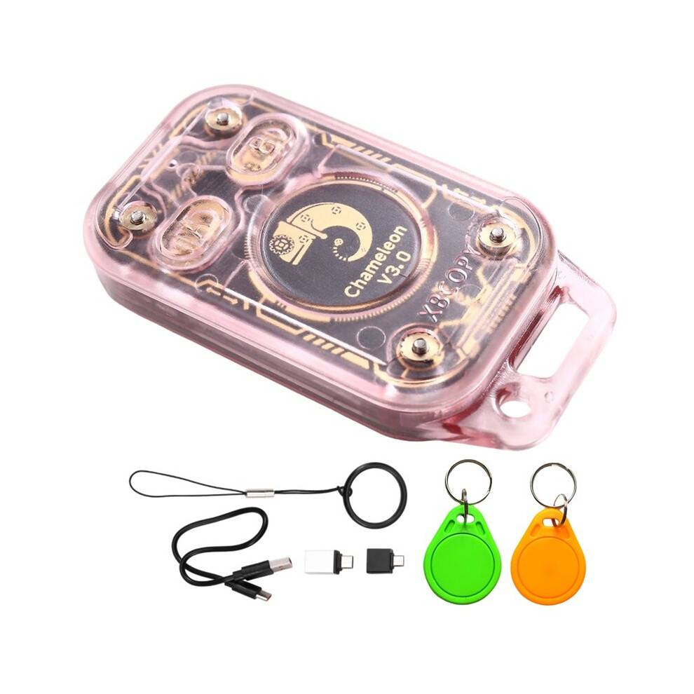 Chameleon V3.0 RFID Chip Reader Card Emulator ID IC Tag Copyer NFC Reader Writer+1XUID/CUID Keychain