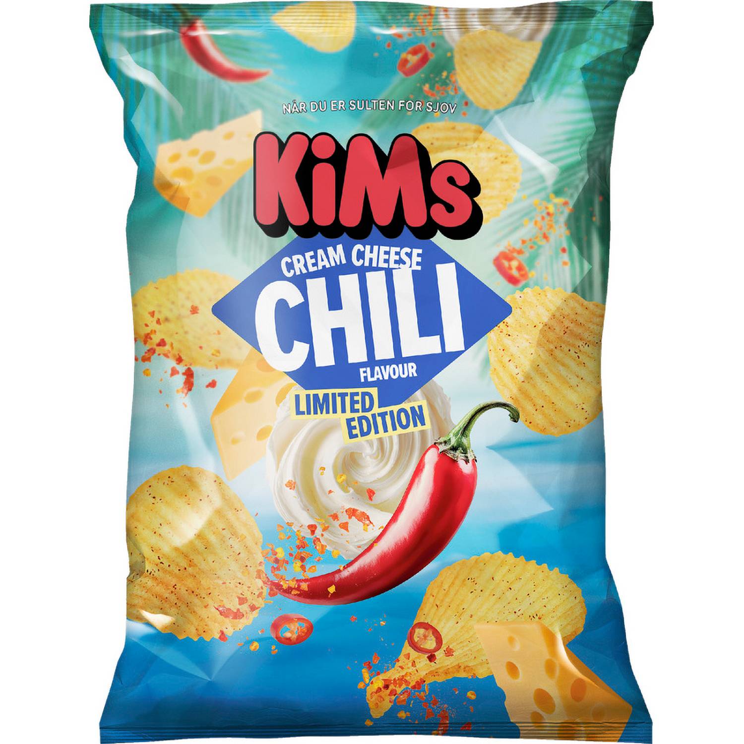 Kims Chips Cream Cheese Chili 150 g