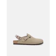 Birkenstock Tokio Mules (Regular) - Taupe - Khaki / UK 9 : EU 43 : US 10