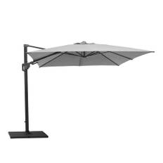 Cane-Line - Hyde Luxe 3 x 4 m - Parasol og parasolfod Flise Light Gray - Parasoller - Cane-line Design Team