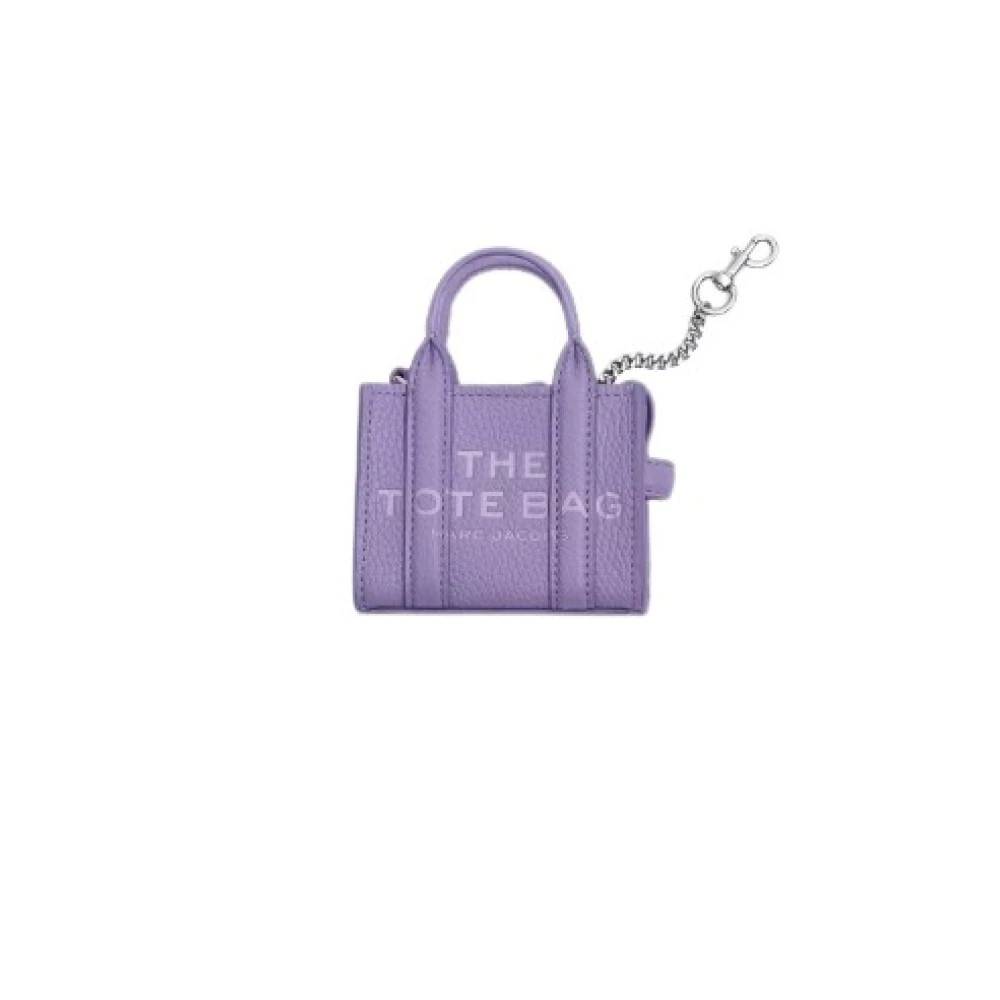 Marc Jacobs Nano Tote Bag Charm - Accessories - unisex - Lilla - ONE SIZE - Uld
