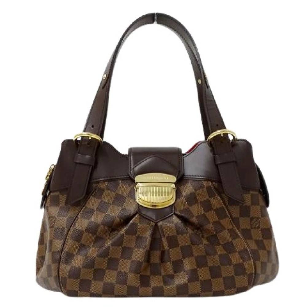 Louis Vuitton Vintage - Pre-owned Damier Canvas Axelremsväska Vintage - Dam - ONE Size -