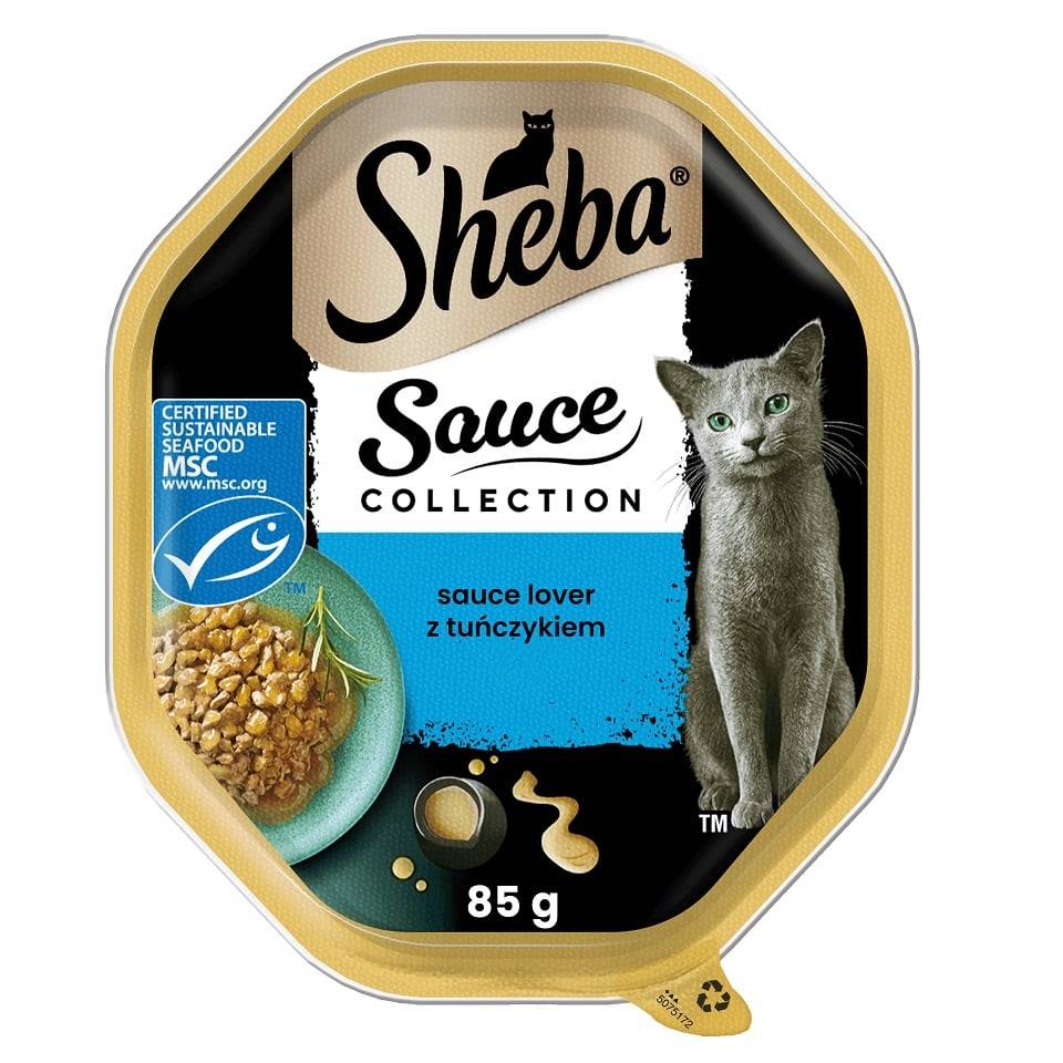 SHEBA Sauce Collection 85 g bitar i sås med tonfisk