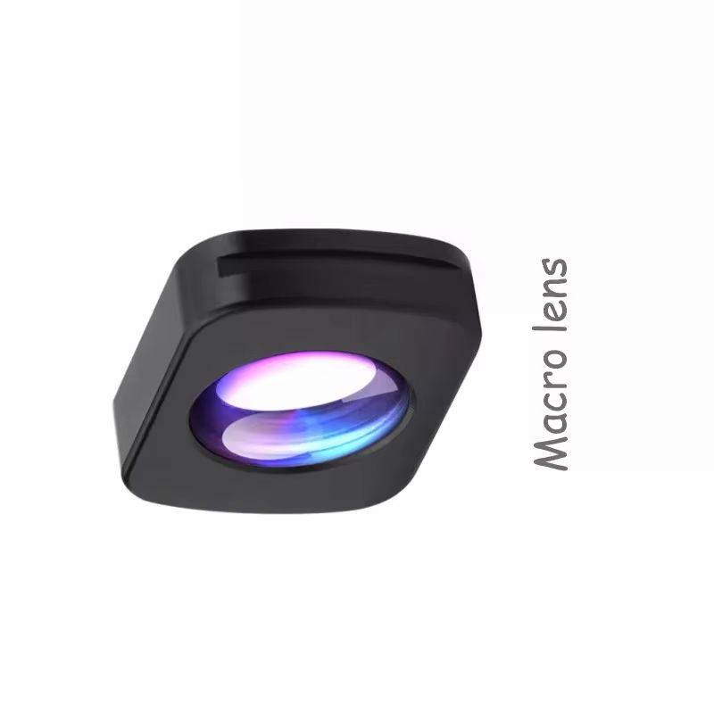 For DJI Osmo Pocket/Pocket 2 Accessories Wide Angle 10X Macro Fisheye Lens Kit for Vlog Shooting Handheld Gimbal Camera