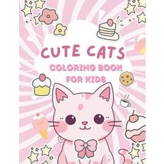 Cute Cats Coloring Book - Vibrant Creations - 9798864991251