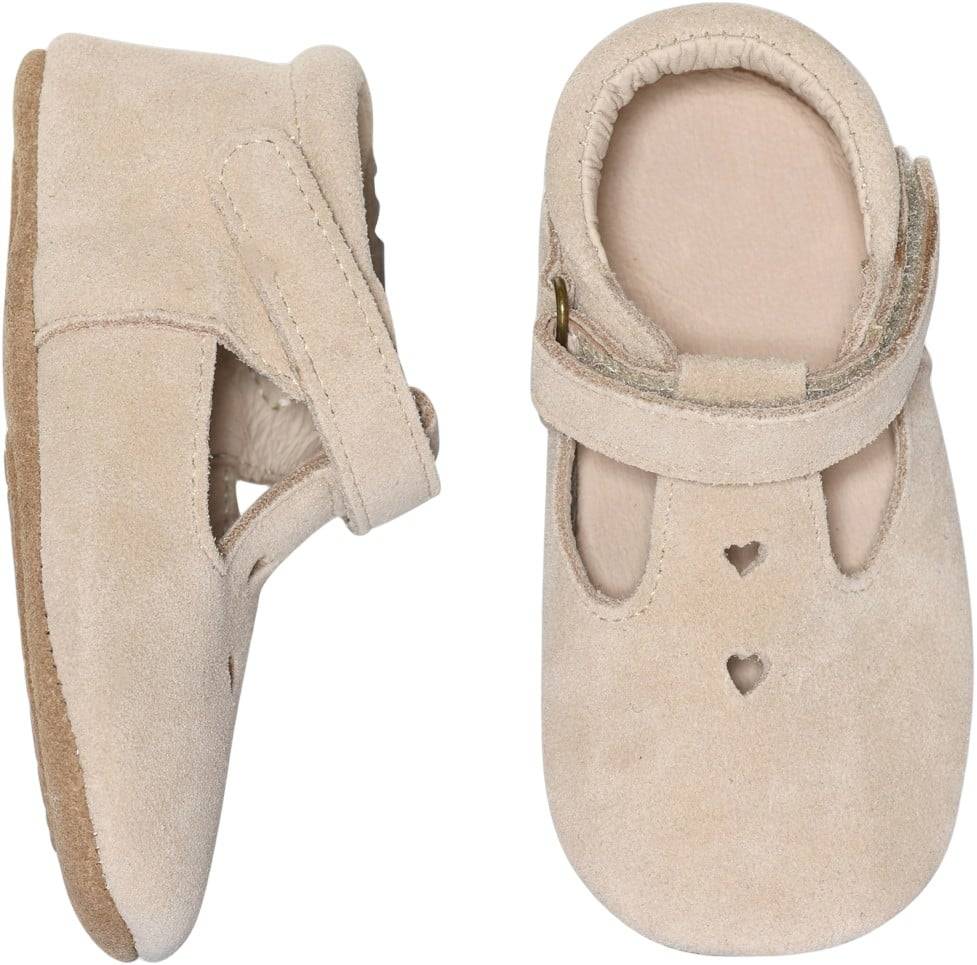 Melton Mary Jane Leather Slippers Oxford Tan Hjemmesko Str 16/19 - hos Magasin.