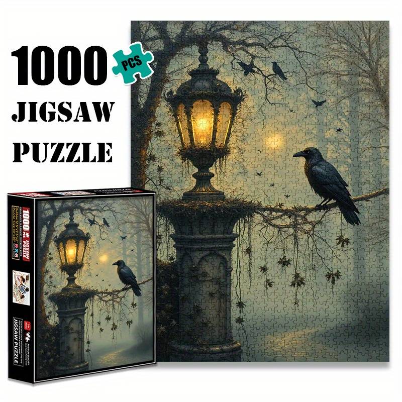 And Lantern Paper Jigsaw Puzzle 1000pcs Large Puzzle Toy Exquisite Game Gift Family Interactive Game Puzzle Decoration Holiday Present