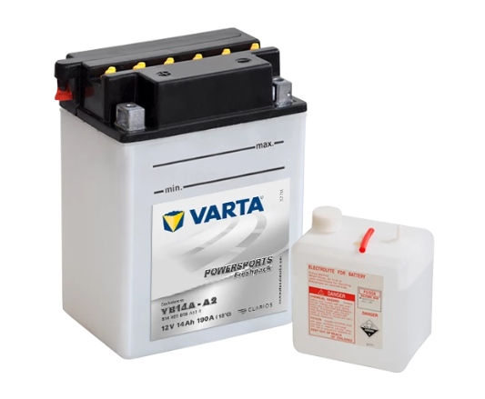 Varta Mc-batteri YB14A-A2 12v 14Ah