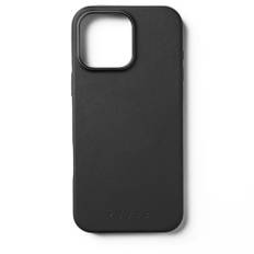 Mujjo iPhone 16 Pro Max Leather Case - MagSafe Kompatibel - Sort - (DEMO)