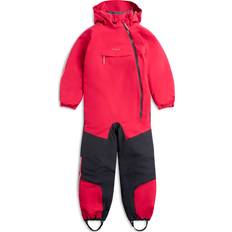 Bergans Kid's Lilletind Insulated Shell Coverall Alpine Rose/dark Shadow Grey, 98