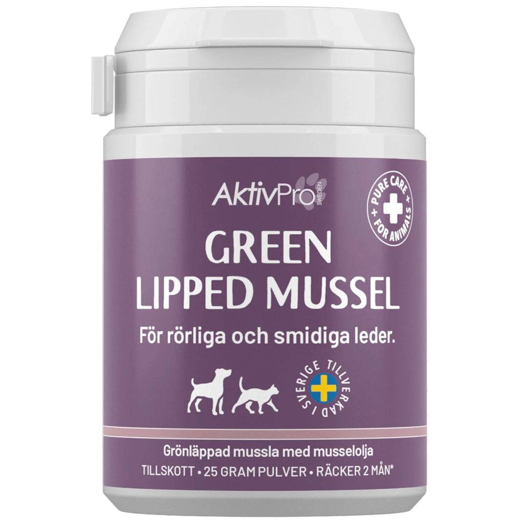 AktivSvea Green Lipped Mussel Pulver för Hundar och Katter | 25 g