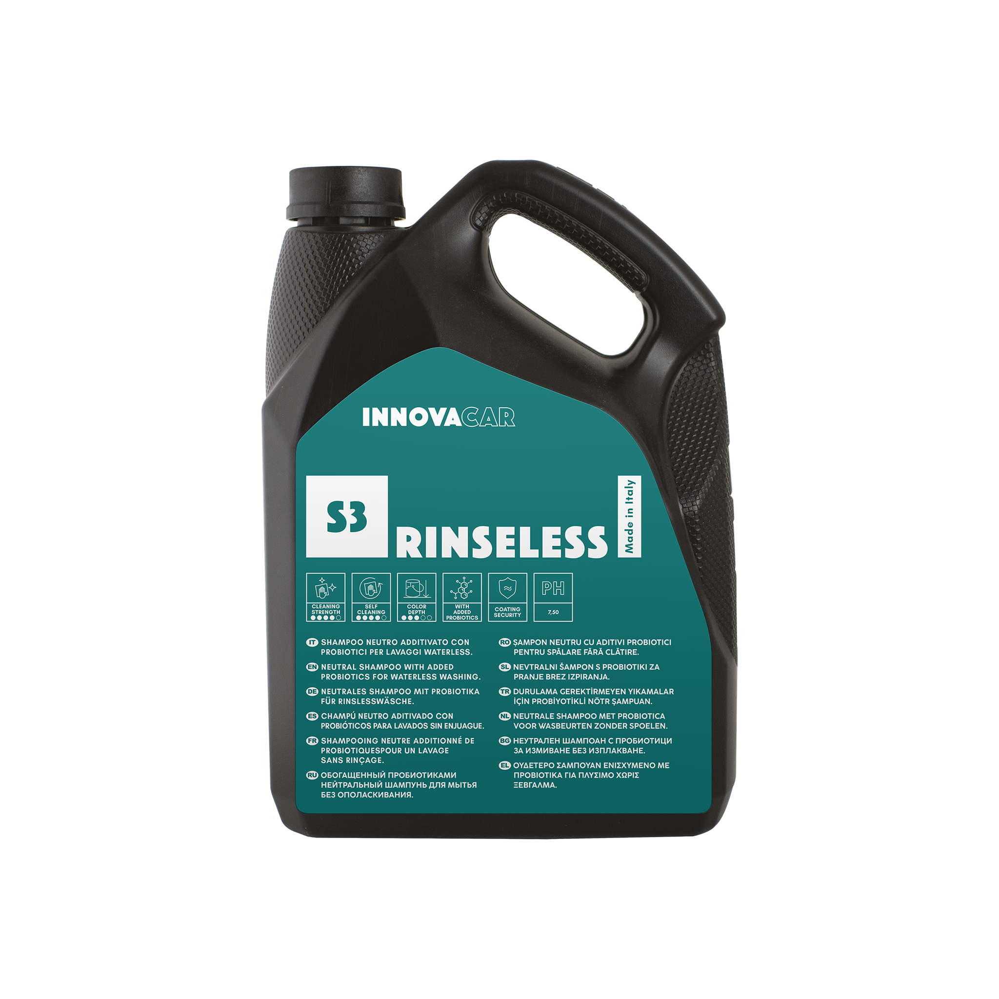 "S3" Rinseless Rinseless-Wash (Washing Without Rinsing) - 4.54 liters