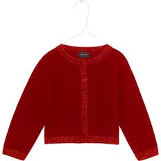 MINI A TURE ADDI CARDIGAN TIL BABY - RØD