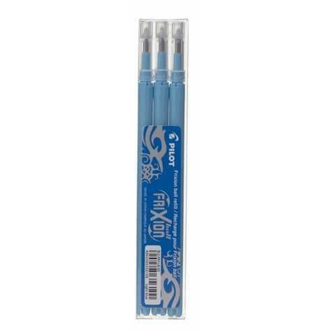 Frixion Pen Refill - FRIXION - Turkos - Set med 3 - Gel Ink - Raderbar