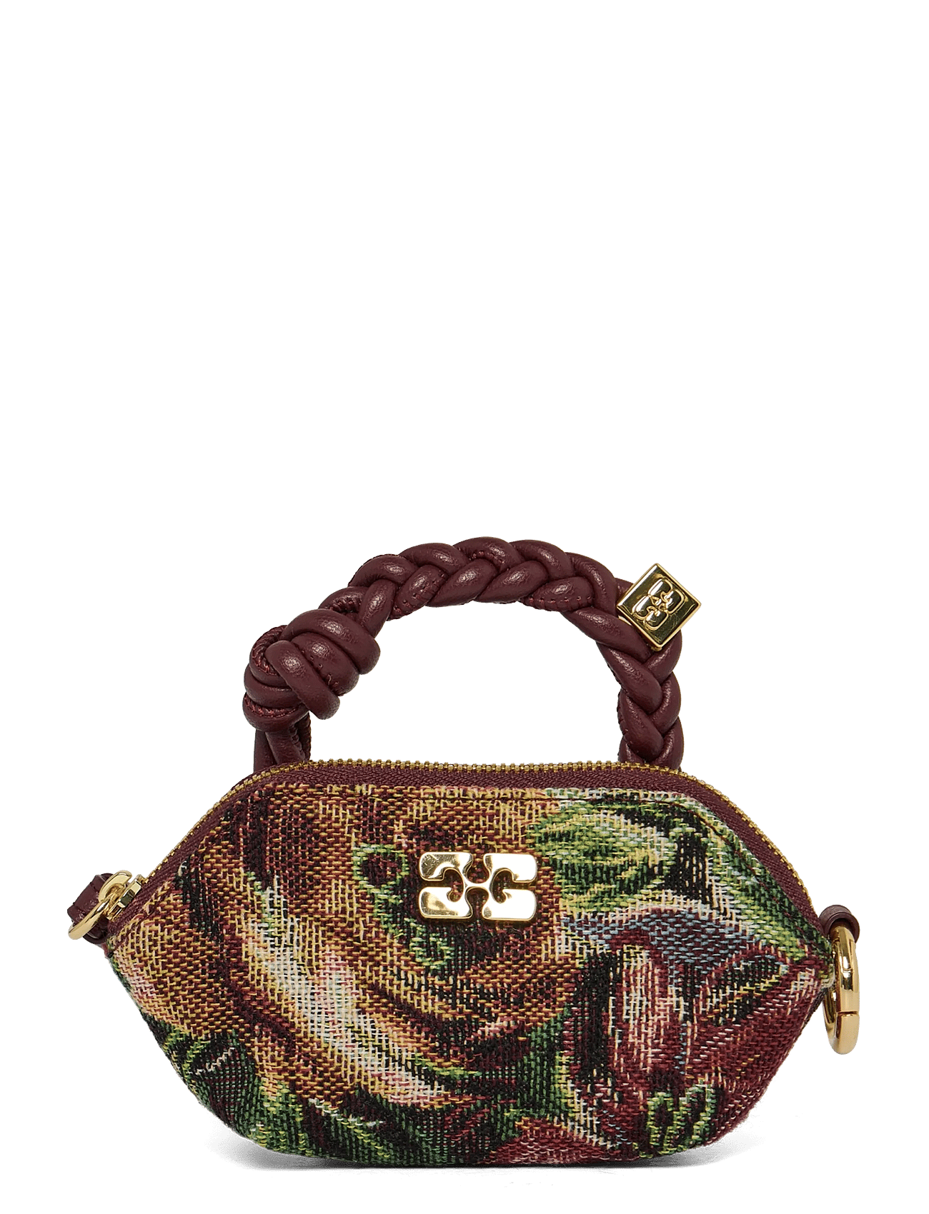 GANNI Twisted Handle Mini Bag | Multi/patterned | One Size