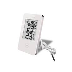 Termometer inne/ute digital vit
