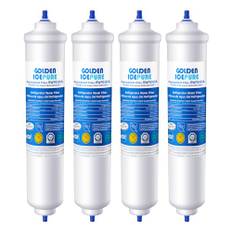 GOLDEN ICEPURE Wasserfilter Kühlschrank Kompatibel mit Samsung DA29-10105J, DA29-10105J HAFEX/EXP, DA99-02131B, WSF-100, EF9603, HAIER LG Inline-Kühlschrank,4 Stück