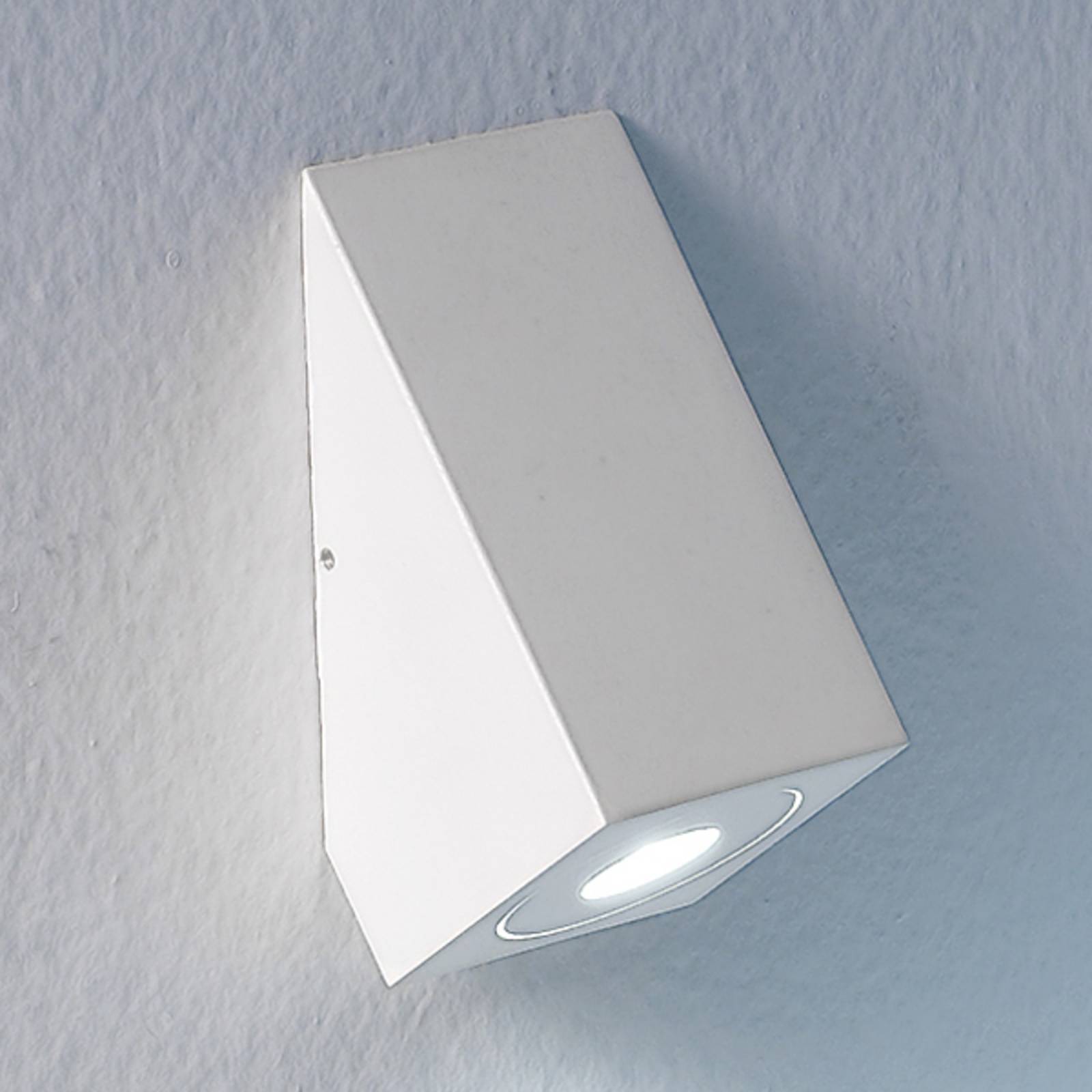 ICONE LED væglampe DA DO, dæmpbar, Hvid/opal, Stue/spisestue, Aluminium, Moderne