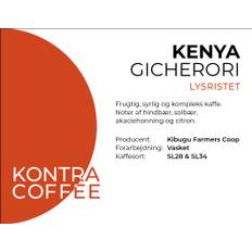 Kenya Gicherori Lysristet 250g
