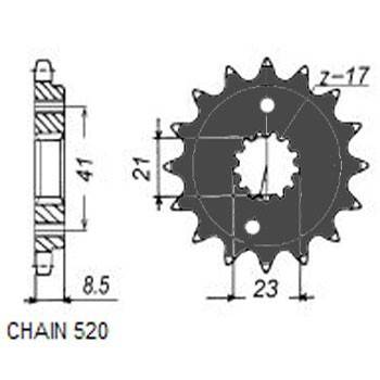 SUNSTAR 362-15 Framdrev
