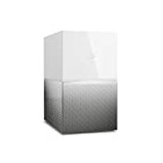 Western Digital My Cloud Home Duo WDBMUT0060JWT-EESN Extern Hårddisk, Silver, Vit, 6 TB