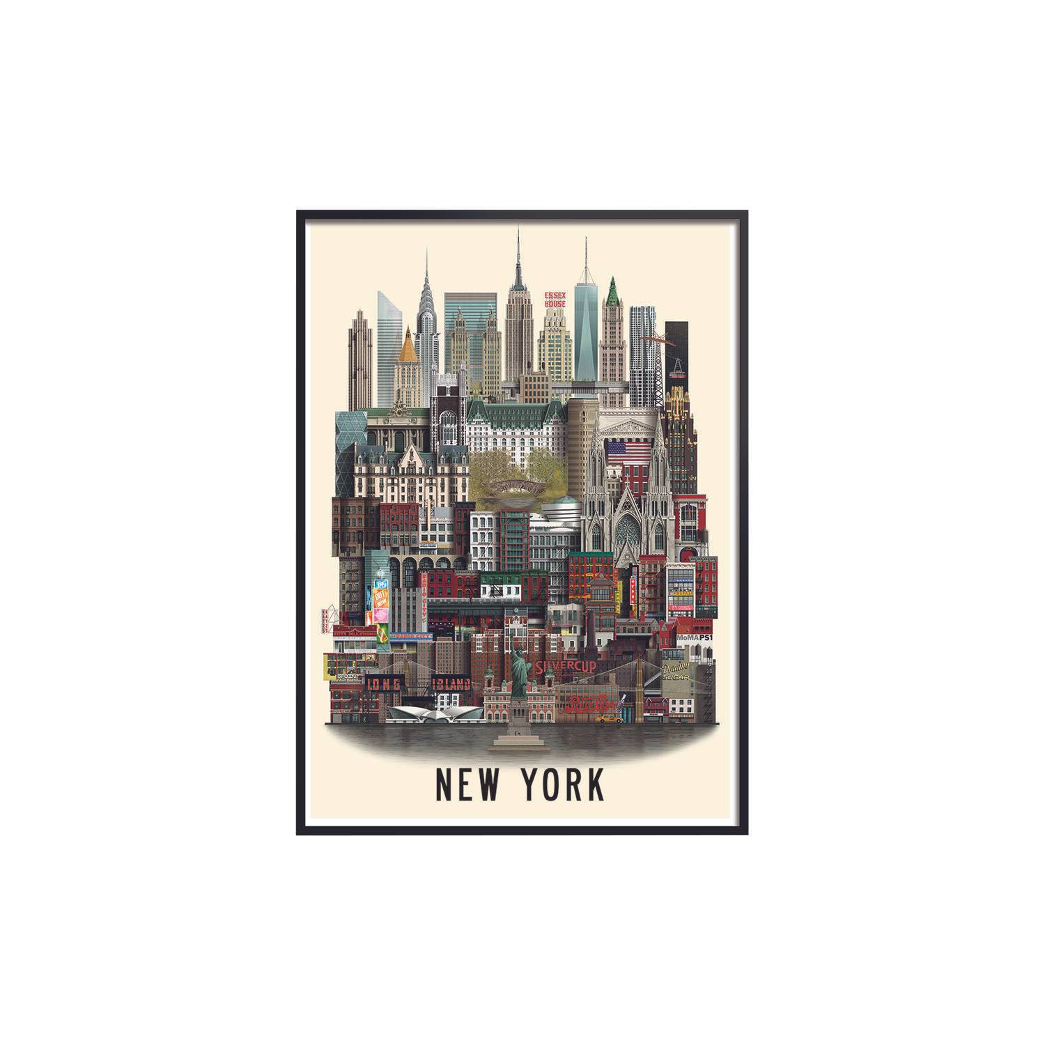 New York, affisch