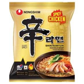 Shin Ramyun - Spicy Chicken (NongShim) - 120gr.
