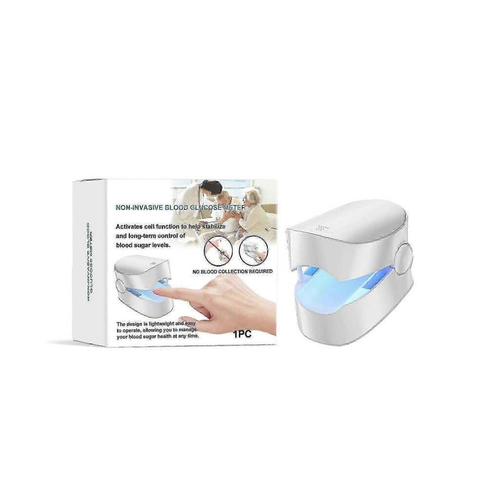 Non-Invasive Portable Blood Glucose Monitor for Diabetes Care - No Pricking Blood Sugar Testing Device, Ideal Gift for Health Monitoring