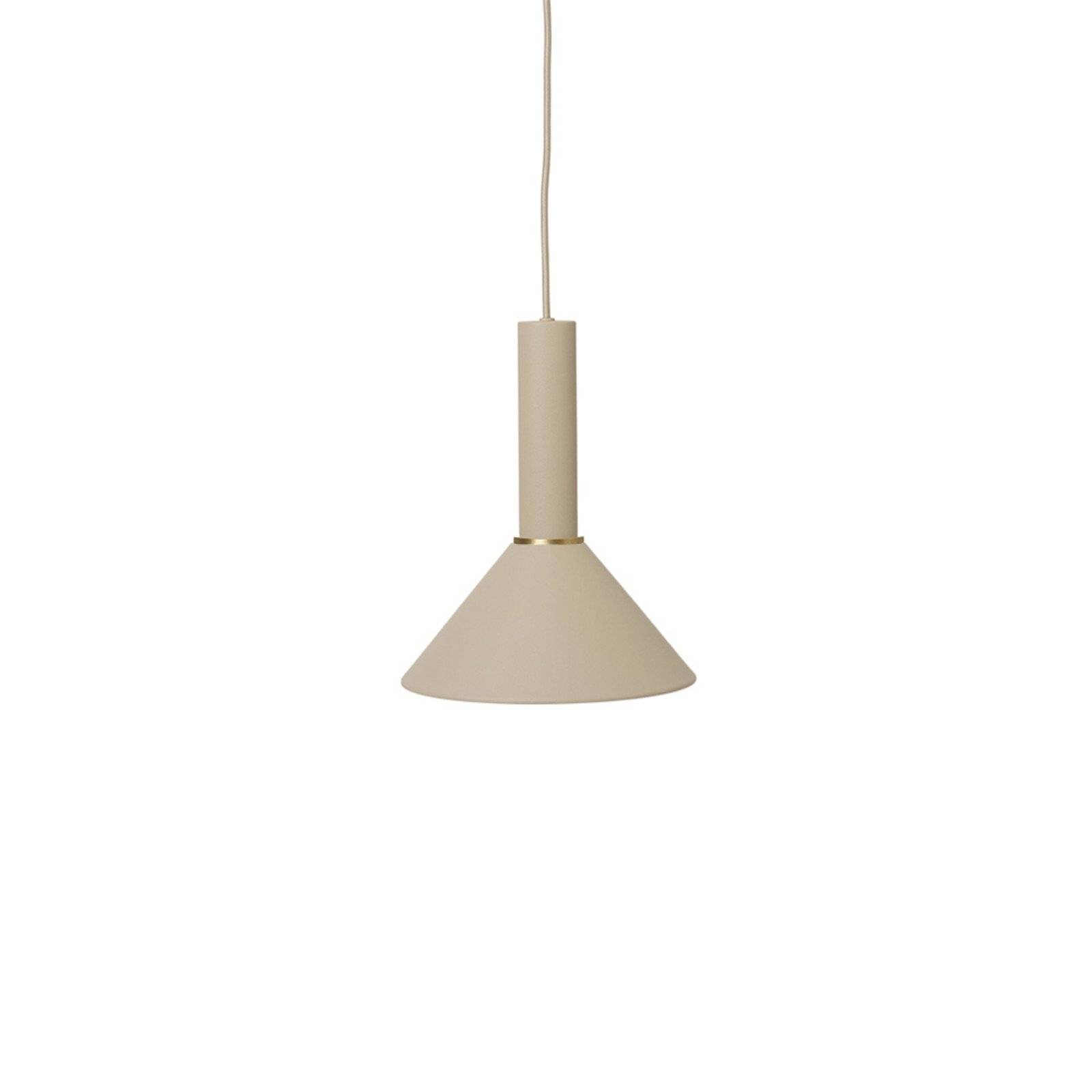 Taklampa ferm LIVING, Beige, Matsal, Metall