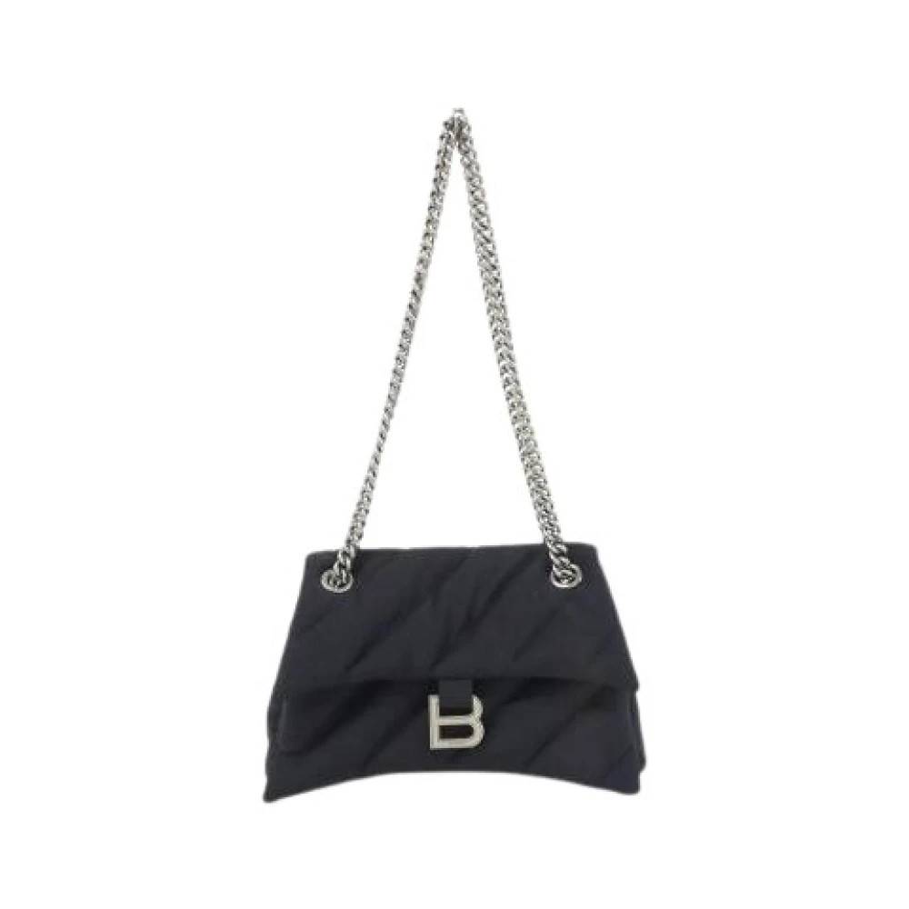 Balenciaga Vintage Pre-owned Nylon Skuldertaske - Vintage - Dame - Sort - ONE SIZE - Uld