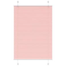 Plisserad persienn rosa 90x100 cm tyg bredd 89,4 cm polyester