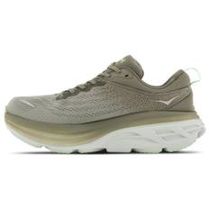 Hoka One One Bondi 8 Comfortable Versatile Stylish Rebound Shock Absorption Lightweight Low-Top Running Shoes Women sneaker Gray Green 1127952-OHMR 36