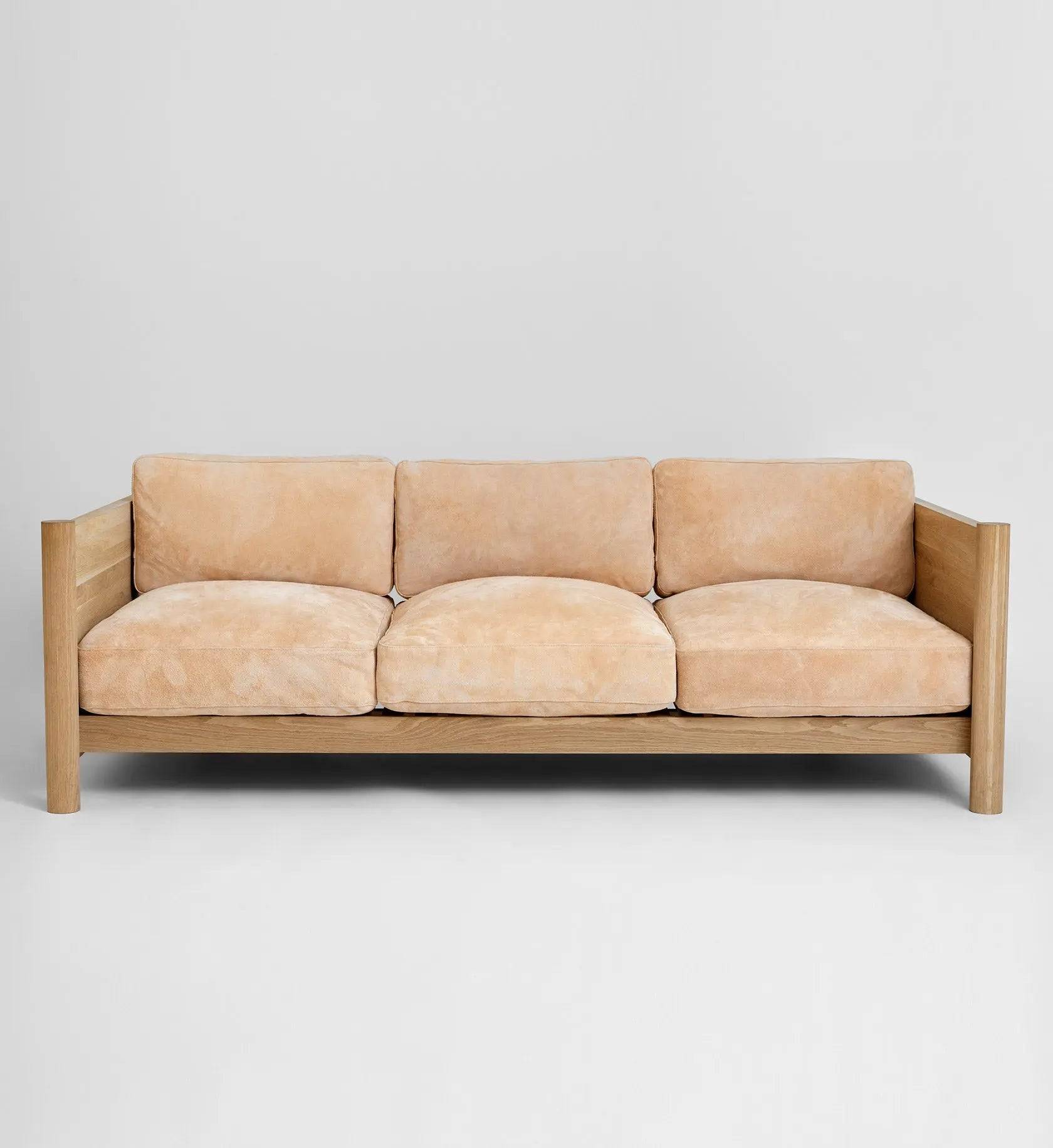 Verk Sofa V.MC.01 – Mia Cullin - Eg og spaltlæder / Ubehandlet