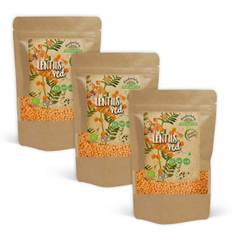 Linser Røde ØKO 1kg x 3 pakker