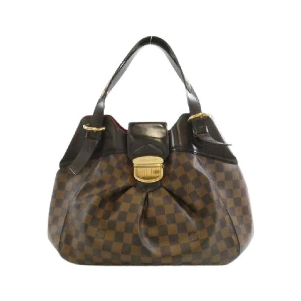 Louis Vuitton Vintage Pre-owned Vintage Damier Skuldertaske - Vintage - Dame - Brun - ONE SIZE - Uld